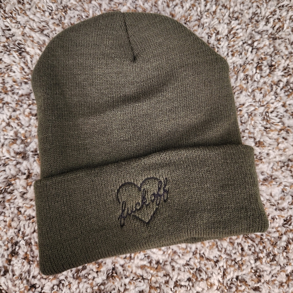 KBETHOS Forest Green Knit Beanie